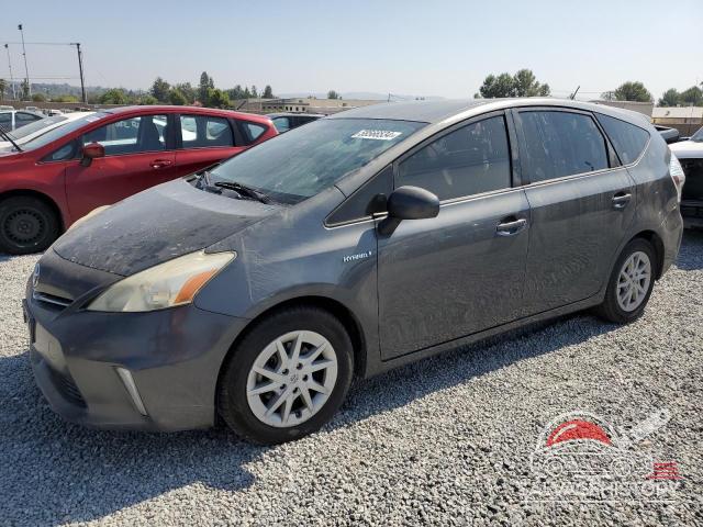 JTDZN3EU2D3225708 2013 TOYOTA PRIUS photo no. 2