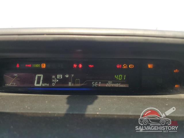 JTDZN3EU2D3225708 2013 TOYOTA PRIUS photo no. 9