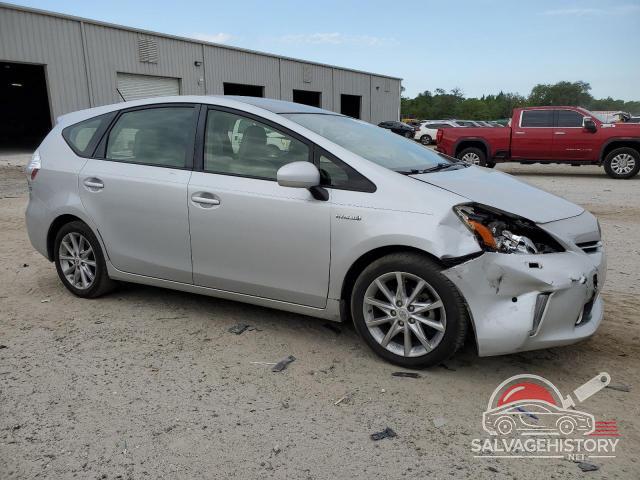 JTDZN3EU5D3213228 2013 TOYOTA PRIUS photo no. 4