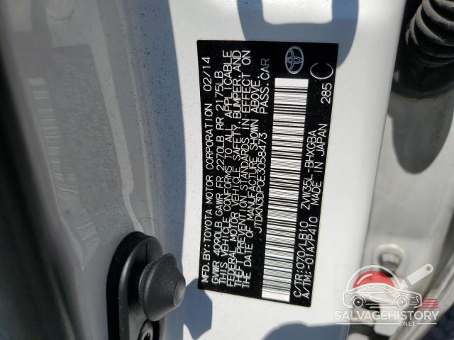JTDKN3DP0E3058473 2014 TOYOTA PRIUS photo no. 13