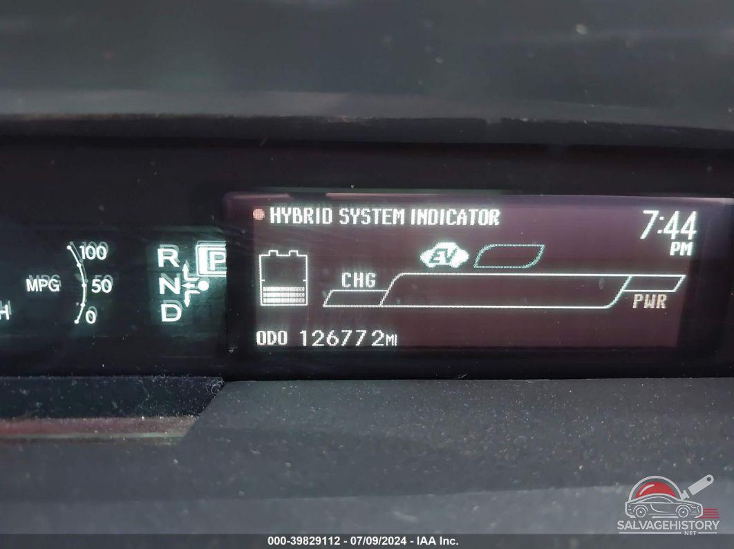 JTDKN3DU0E0374401 2014 TOYOTA PRIUS photo no. 7