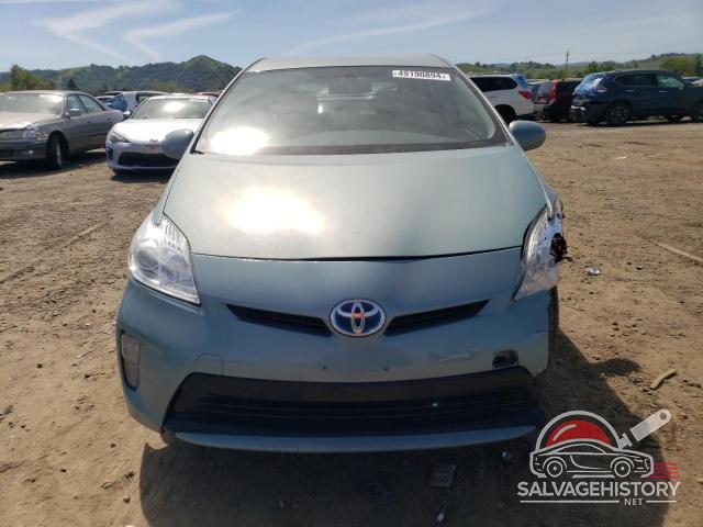 JTDKN3DU3E1836864 2014 TOYOTA PRIUS photo no. 5