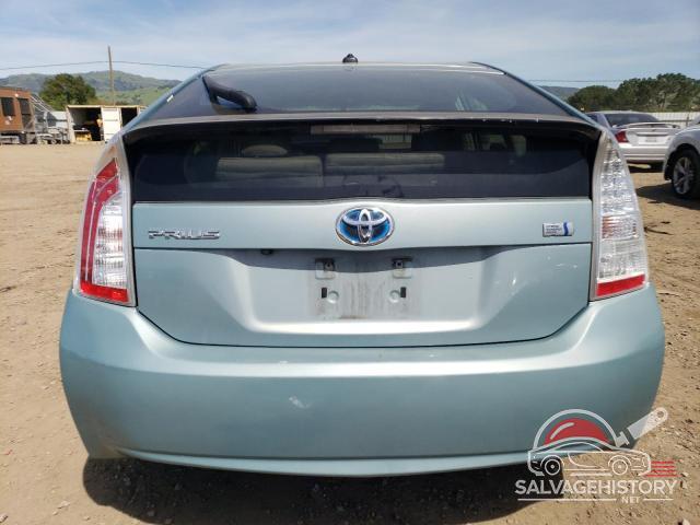 JTDKN3DU3E1836864 2014 TOYOTA PRIUS photo no. 6