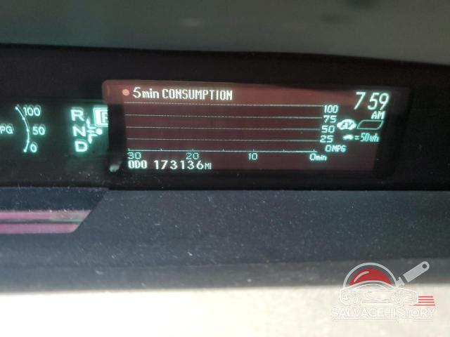JTDKN3DU6E1835305 2014 TOYOTA PRIUS photo no. 9