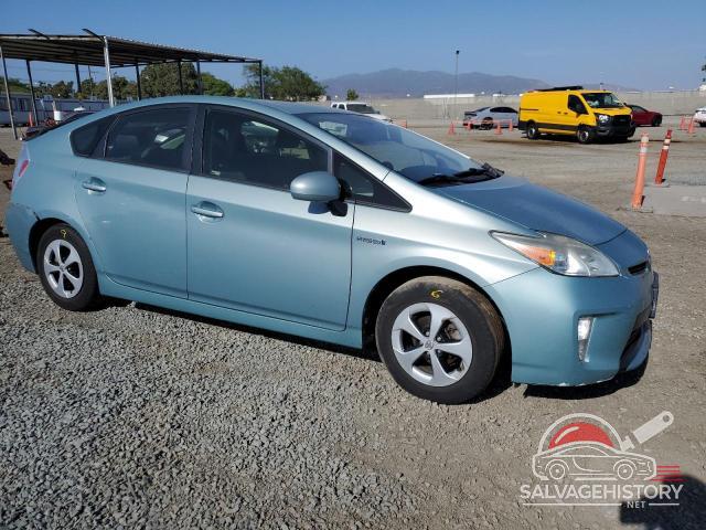 JTDKN3DU8E1819820 2014 TOYOTA PRIUS photo no. 4