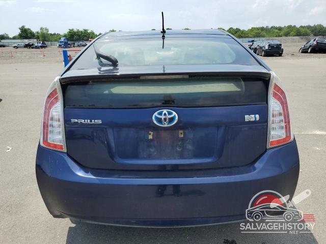 JTDKN3DU9E1762236 2014 TOYOTA PRIUS photo no. 6