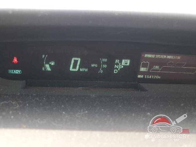 JTDKN3DU9E1762236 2014 TOYOTA PRIUS photo no. 9