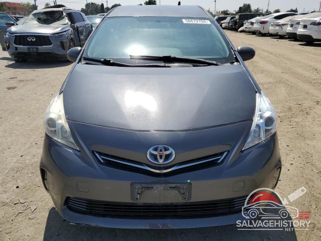 JTDZN3EU7E3357817 2014 TOYOTA PRIUS photo no. 5