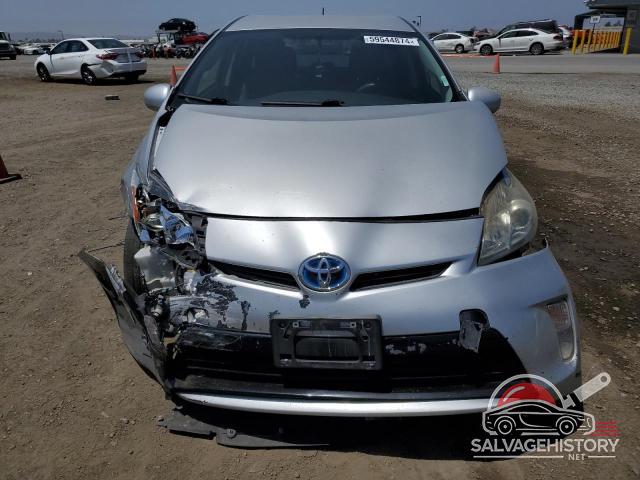 JTDKN3DU2F0434986 2015 TOYOTA PRIUS photo no. 5