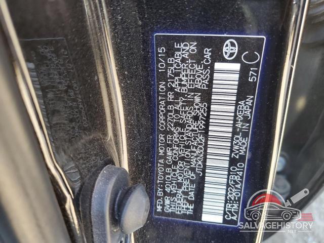 JTDKN3DU2F1997255 2015 TOYOTA PRIUS photo no. 12
