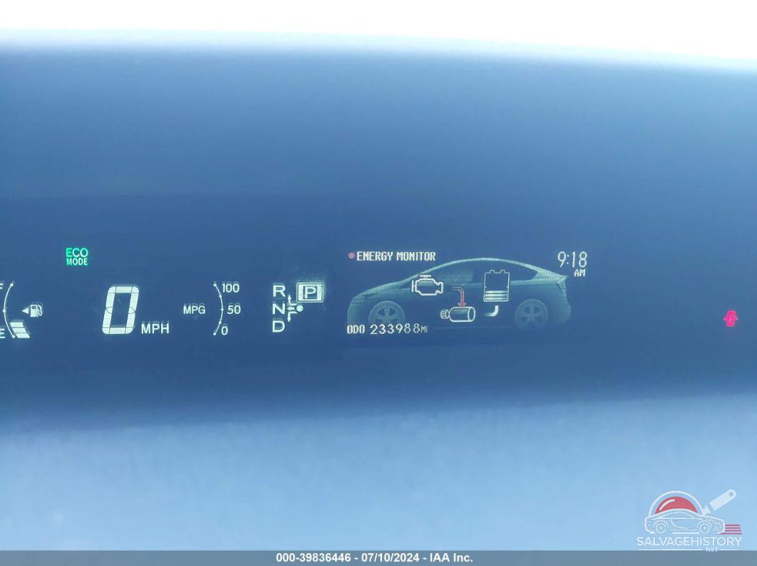 JTDKN3DU6F1940640 2015 TOYOTA PRIUS photo no. 7