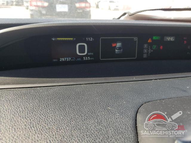 JTDKARFU7G3024552 2016 TOYOTA PRIUS photo no. 9