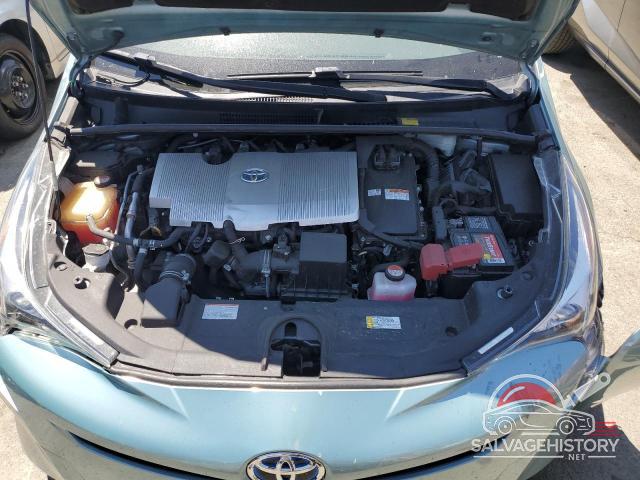 JTDKBRFU0G3506020 2016 TOYOTA PRIUS photo no. 11