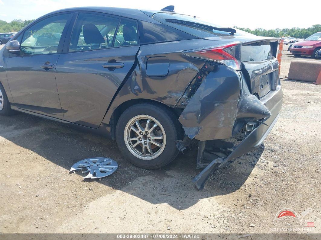 JTDKBRFU6G3005973 2016 TOYOTA PRIUS photo no. 6