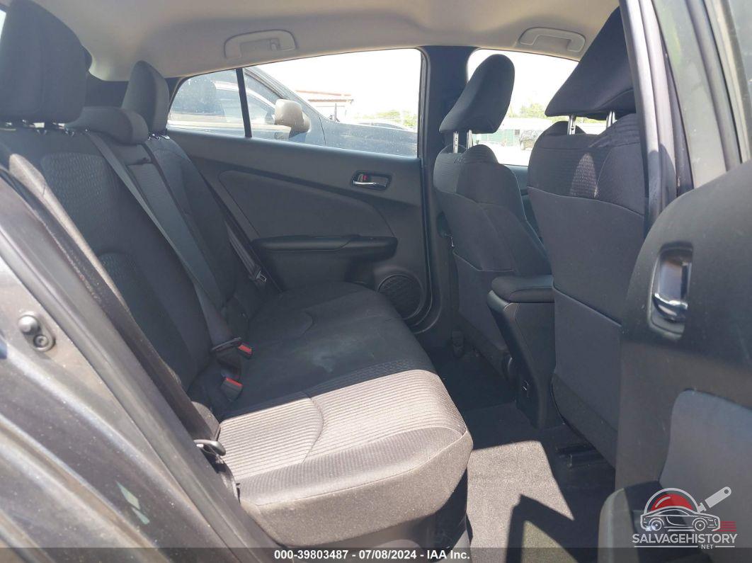 JTDKBRFU6G3005973 2016 TOYOTA PRIUS photo no. 8