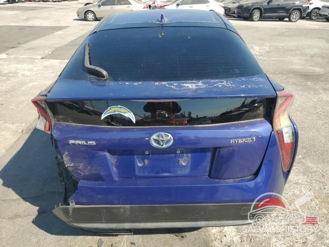 JTDKARFU1H3536602 2017 TOYOTA PRIUS photo no. 6