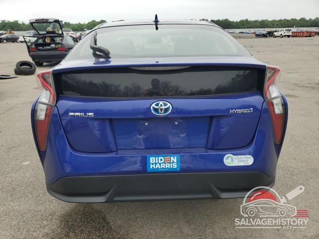 JTDKARFUXH3527834 2017 TOYOTA PRIUS photo no. 6