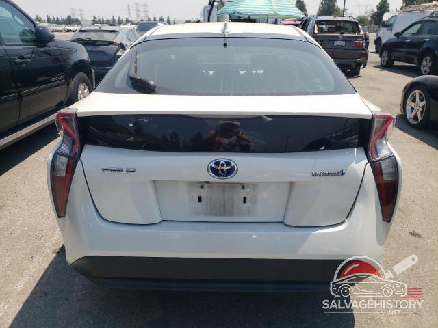 JTDKBRFU3H3548537 2017 TOYOTA PRIUS photo no. 6