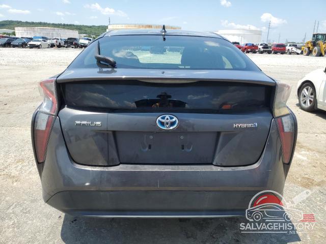 JTDKBRFUXH3538166 2017 TOYOTA PRIUS photo no. 6