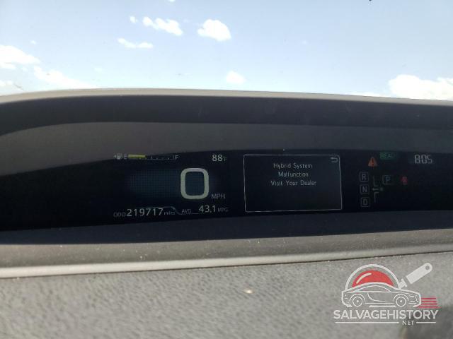 JTDKBRFUXH3538166 2017 TOYOTA PRIUS photo no. 9