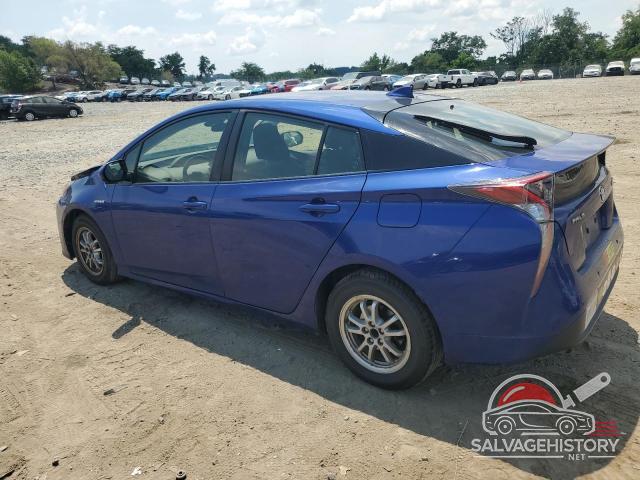 JTDKBRFUXJ3075290 2018 TOYOTA PRIUS photo no. 2