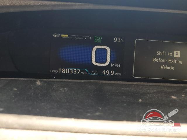 JTDKBRFUXJ3075290 2018 TOYOTA PRIUS photo no. 9