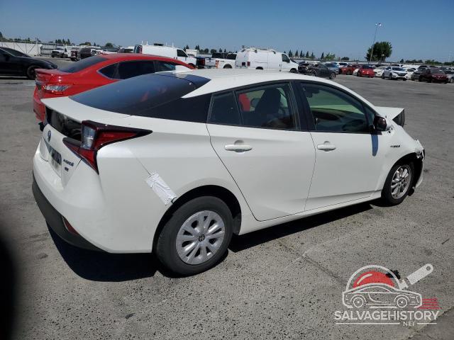JTDKARFU2K3101966 2019 TOYOTA PRIUS photo no. 3