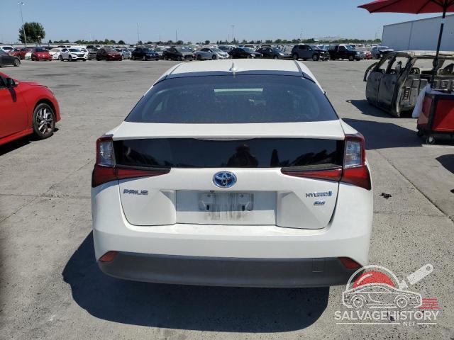 JTDKARFU2K3101966 2019 TOYOTA PRIUS photo no. 6