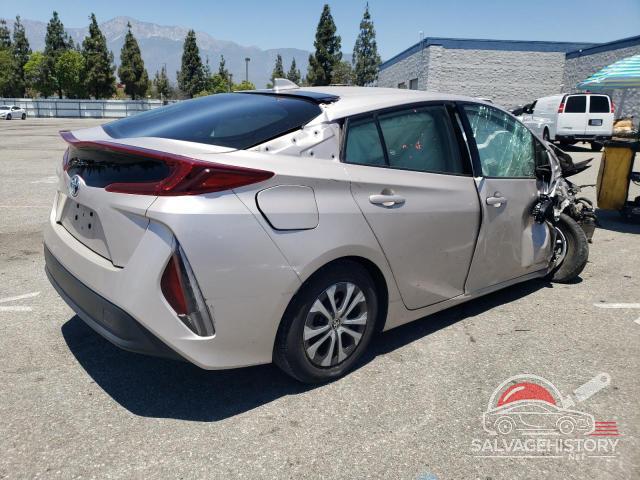 JTDKARFPXL3122401 2020 TOYOTA PRIUS photo no. 3