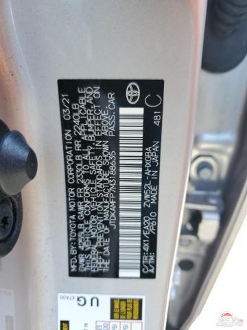 JTDKAMFP7M3188635 2021 TOYOTA PRIUS photo no. 13