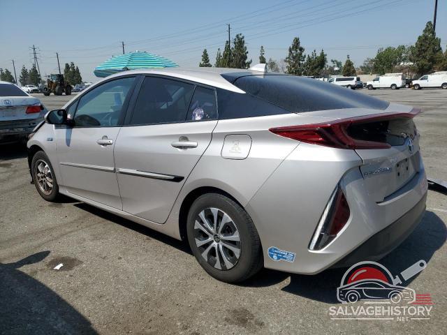 JTDKAMFP7M3188635 2021 TOYOTA PRIUS photo no. 2