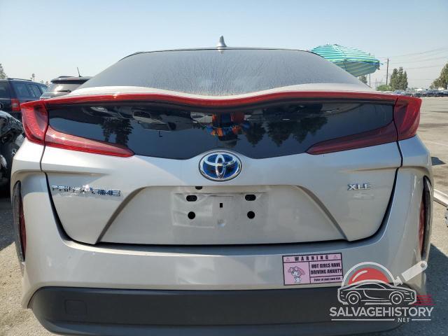JTDKAMFP7M3188635 2021 TOYOTA PRIUS photo no. 6