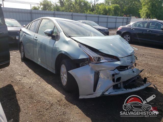JTDKAMFUXM3151021 2021 TOYOTA PRIUS photo no. 4