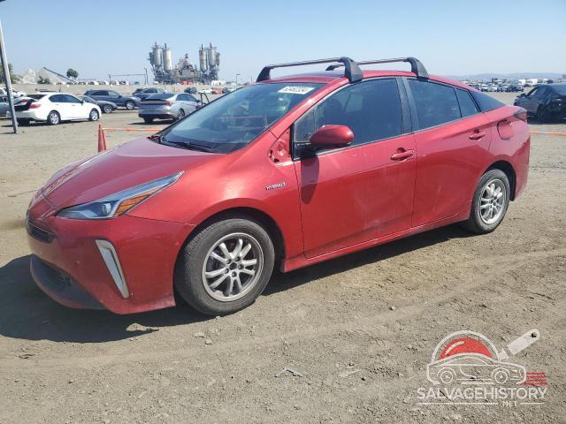 JTDL9MFU7M3029715 2021 TOYOTA PRIUS photo no. 1