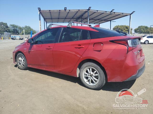 JTDL9MFU7M3029715 2021 TOYOTA PRIUS photo no. 2
