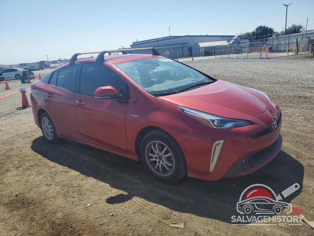 JTDL9MFU7M3029715 2021 TOYOTA PRIUS photo no. 4