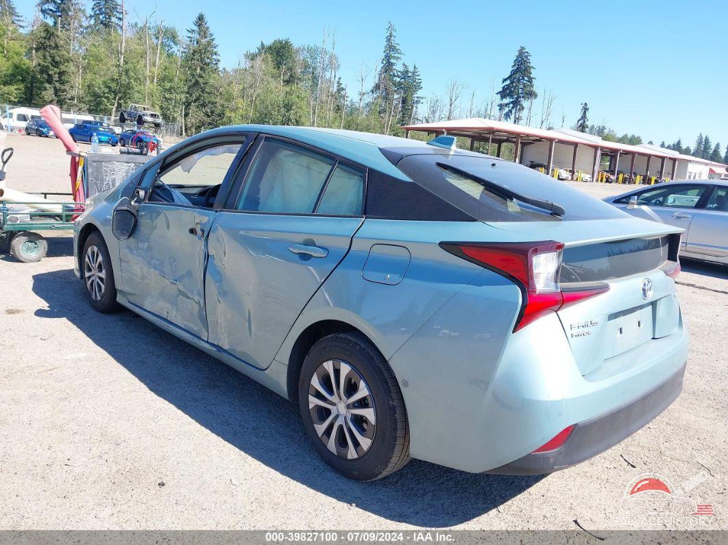 JTDL9MFU0N3032134 2022 TOYOTA PRIUS photo no. 3