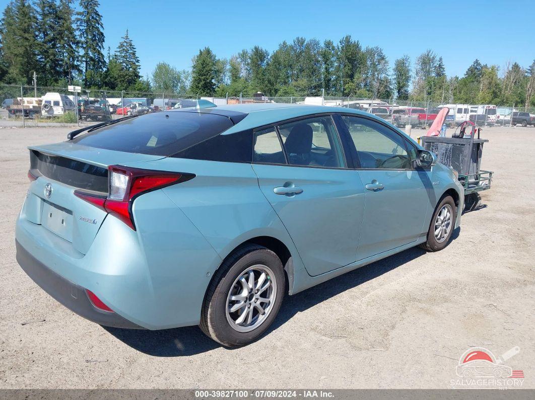 JTDL9MFU0N3032134 2022 TOYOTA PRIUS photo no. 4
