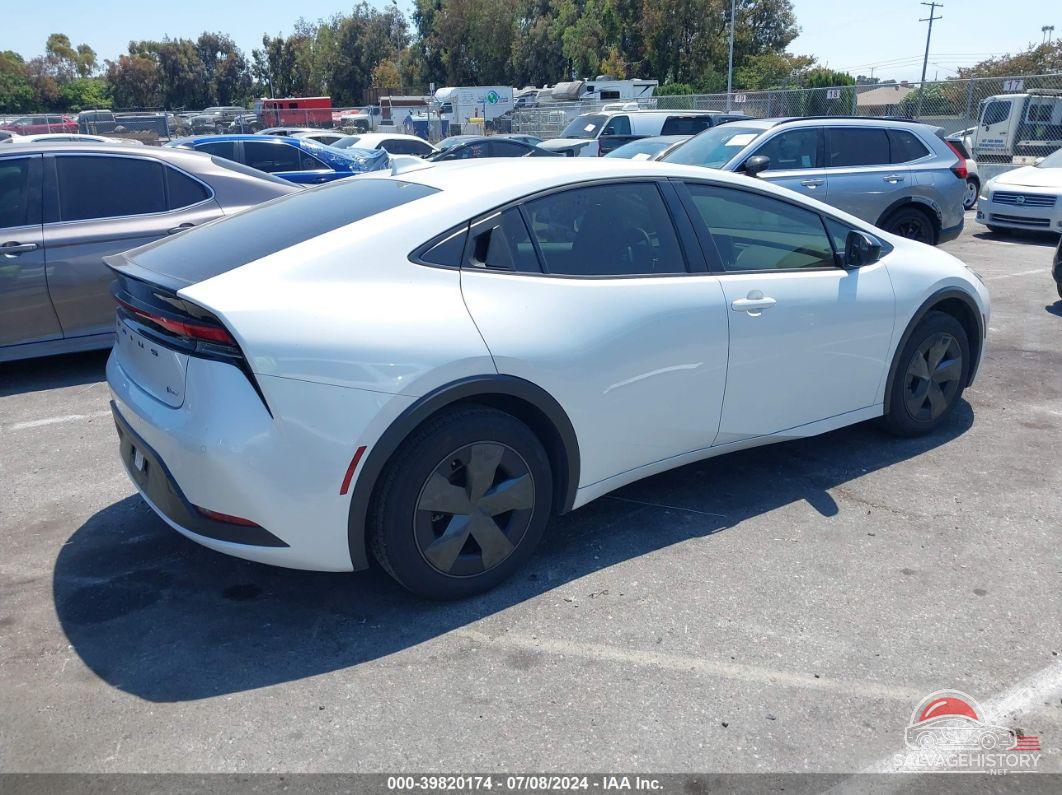 JTDACAAU7P3011041 2023 TOYOTA PRIUS photo no. 4