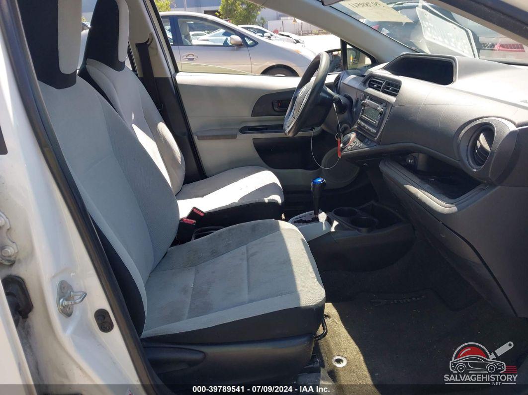 JTDKDTB37C1513086 2012 TOYOTA PRIUS C photo no. 5