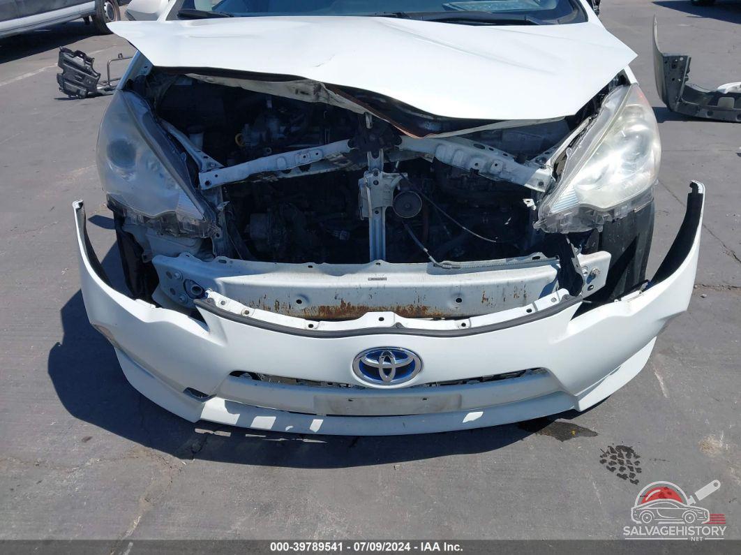 JTDKDTB37C1513086 2012 TOYOTA PRIUS C photo no. 6