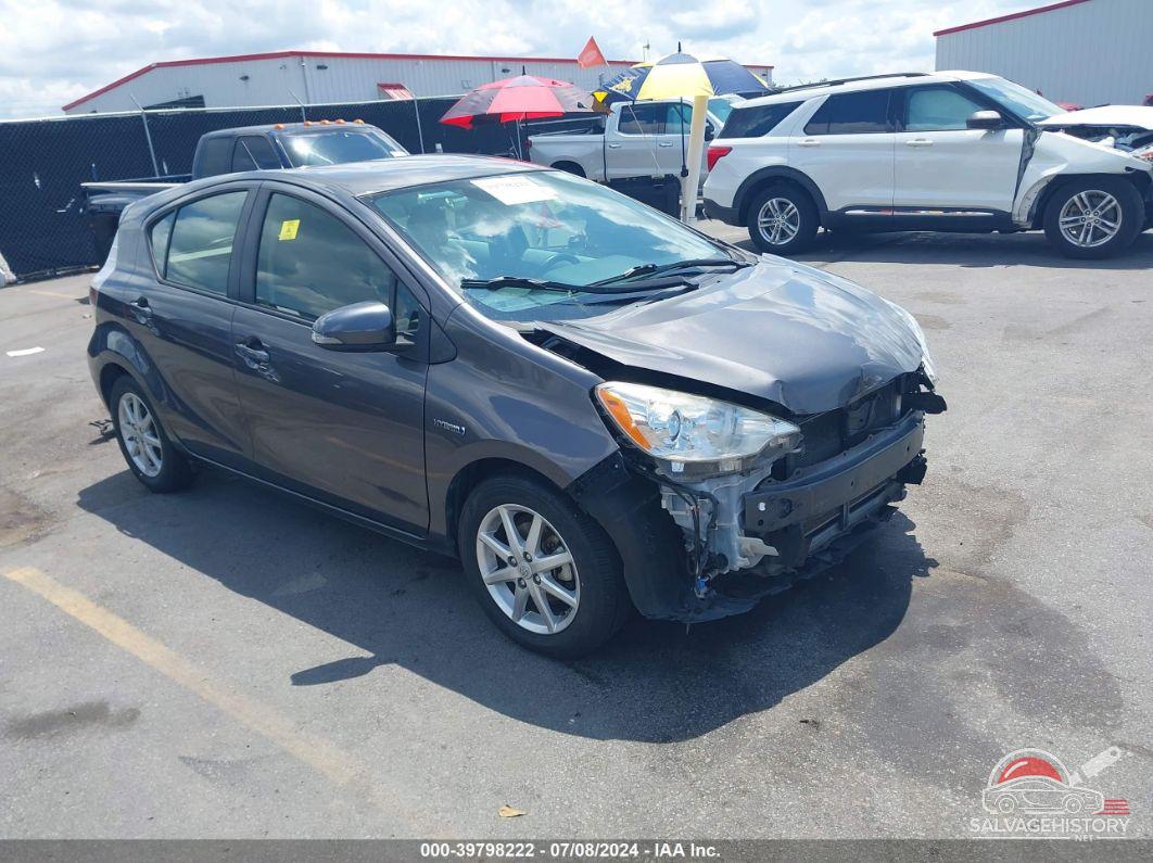 JTDKDTB34D1537458 2013 TOYOTA PRIUS C photo no. 13