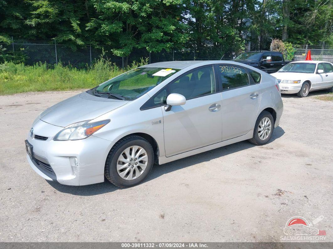 JTDKN3DPXC3029009 2012 TOYOTA PRIUS PLUG-IN photo no. 2
