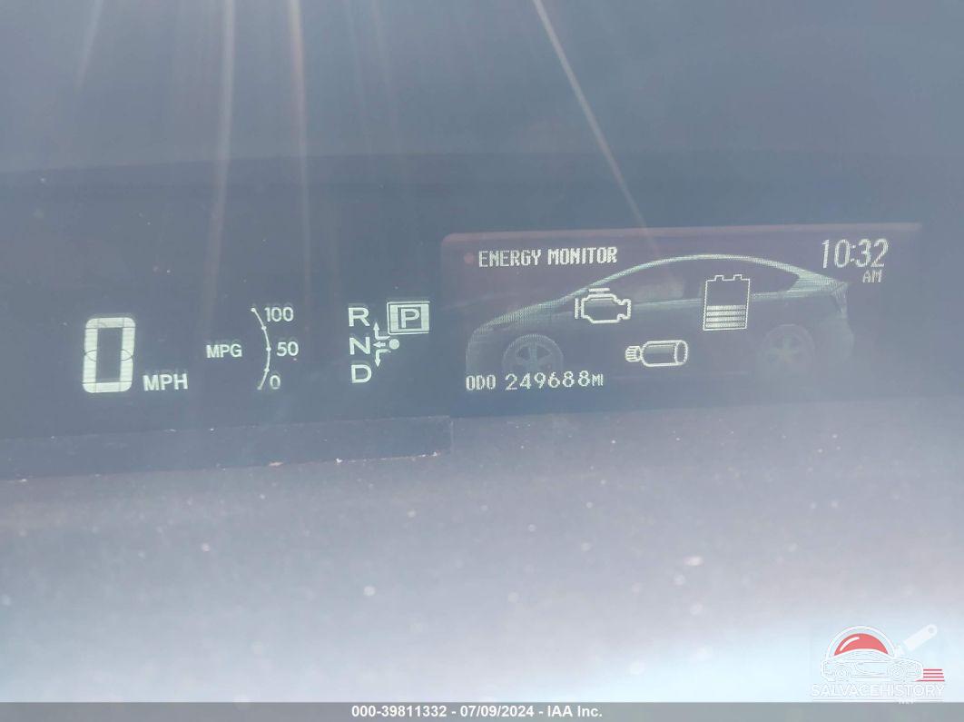 JTDKN3DPXC3029009 2012 TOYOTA PRIUS PLUG-IN photo no. 7