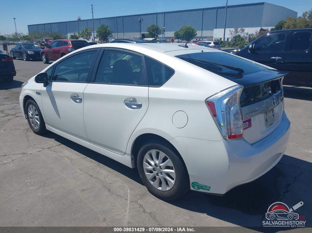 JTDKN3DPXE3055483 2014 TOYOTA PRIUS PLUG-IN photo no. 3