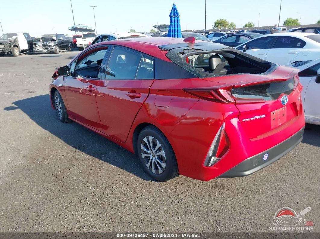 JTDKARFPXL3156144 2020 TOYOTA PRIUS PRIME photo no. 3