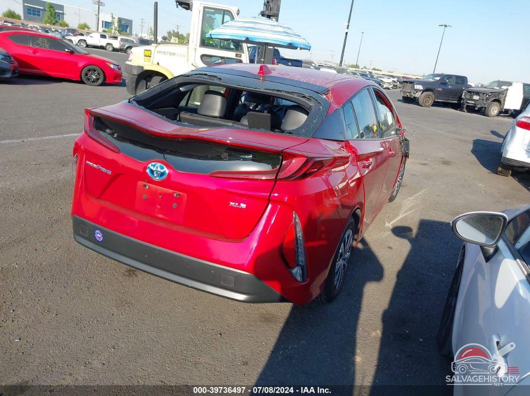JTDKARFPXL3156144 2020 TOYOTA PRIUS PRIME photo no. 4