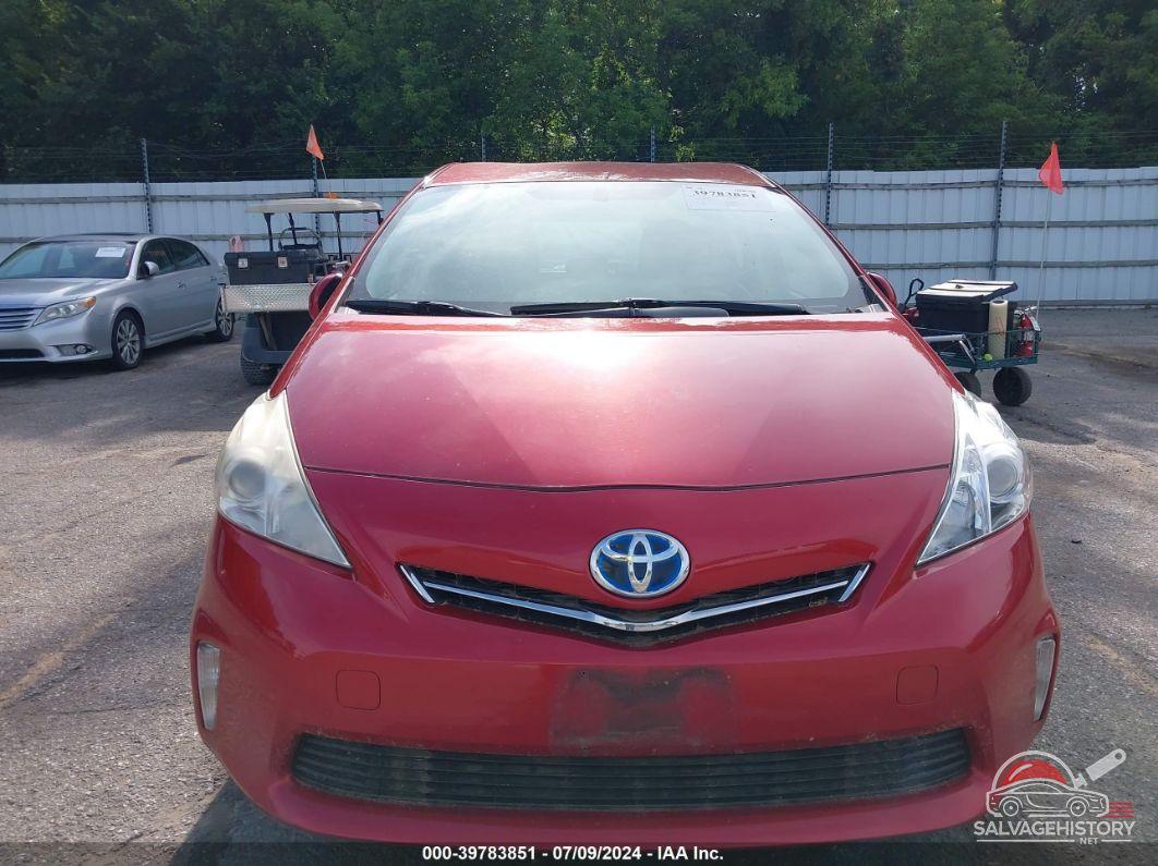JTDZN3EU9D3215015 2013 TOYOTA PRIUS V photo no. 6