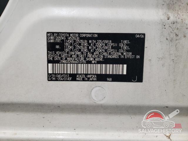 JTMBD32V866013155 2006 TOYOTA RAV4 photo no. 13