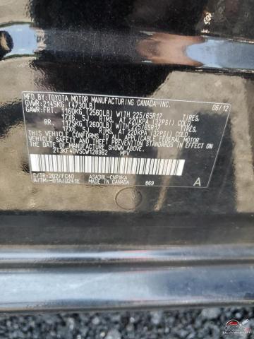 2T3KF4DV5CW128982 2012 TOYOTA RAV4 photo no. 14